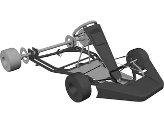 Kart 3D Model