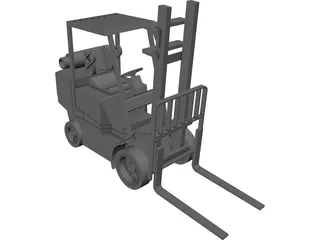 Forklift Clark 3D Model