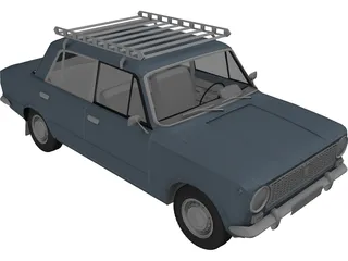 VAZ 21012 3D Model