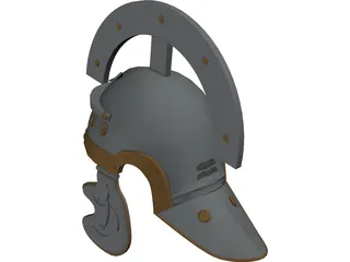 Helmet Roman 3D Model