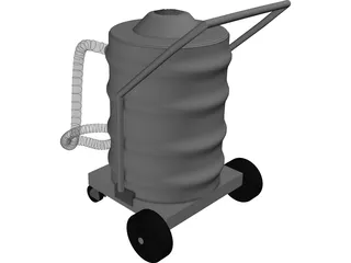 Vacuum Cleaner Industrial 3D Model
