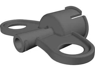 Luer Adapter 3D Model