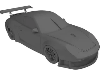 Porsche 911 GT3 RSR 3D Model