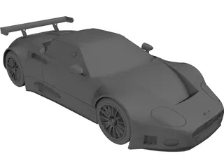 Spyker C8 Spyder 3D Model