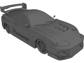 Toyota Supra MK4 3D Model