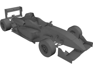 Dallara Formula 3 3D Model