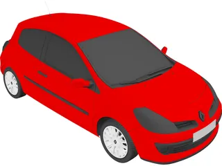 Renault Clio 3D Model