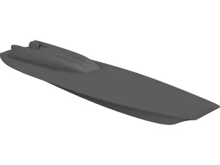 Speedboat 3D Model