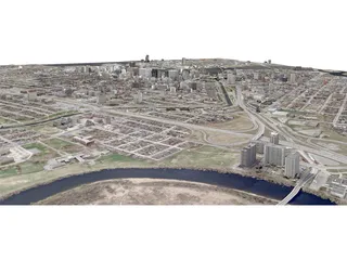 Ottawa City 3D Model