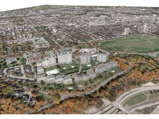 Quebec City 3D Model