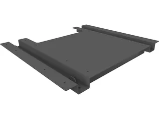 TV Rack 3D Model