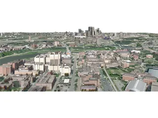 Minneapolis City 3D Model