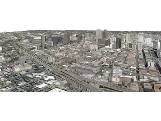 New Orleans City 3D Model