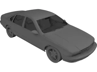 Chevrolet Impala SS (1995) 3D Model