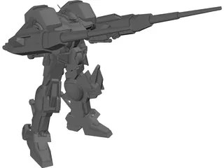 Gundam Centurion 3D Model