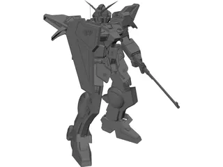 Gundam Light 3D Model
