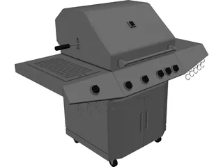 BBQ Grill 3D Model