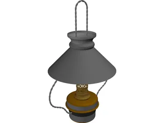Kitchen Hanging Lamp 3D Model