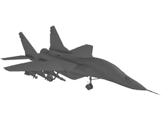 MiG-29 Fulcrum 3D Model