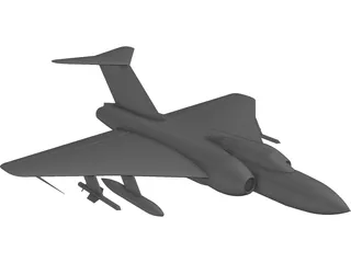 Gloster Javelin 3D Model