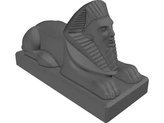 Sphinx 3D Model