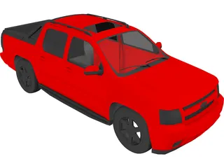 Chevrolet Avalanche (2008) 3D Model