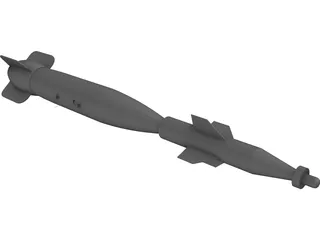 GBU-16 Laser Guided Weapon 3D Model