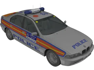BMW Police 3D Model