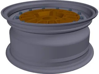 VA Wheel 6x13 3D Model