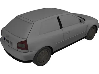 Audi A3 3D Model