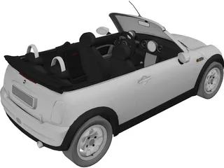 Mini Cooper Cabrio 3D Model