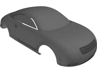 Audi TT Body 3D Model