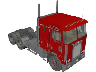 Kenworth K100 3D Model