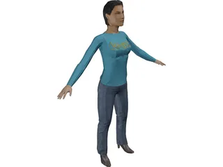 Woman 3D Model