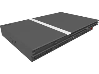 Sony Playstation 2 3D Model