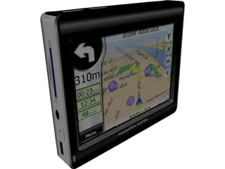 GPS Navigation System 3D Model