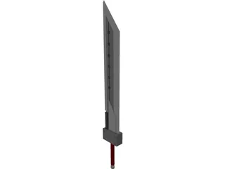 Buster Blade 3D Model