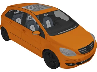 Mercedes-Benz B-class (2006) 3D Model