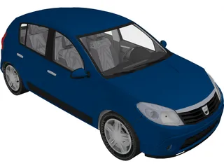 Renault/Dacia Sandero 3D Model