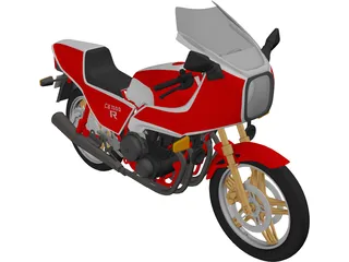 Honda CB1100R 3D Model