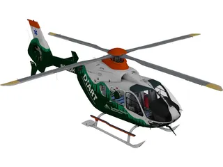 Eurocopter EC-135 3D Model