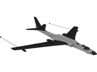 Xian H-6 3D Model