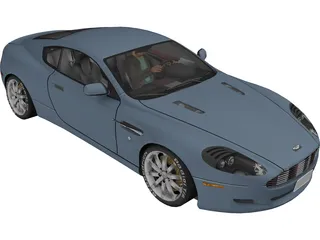 Aston Martin DB9 3D Model