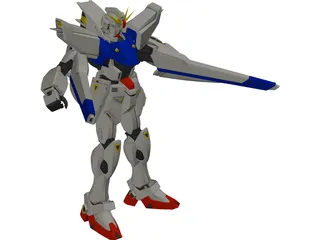 Gundam F91 3D Model