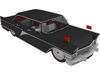 GAZ-13 Chaika 3D Model