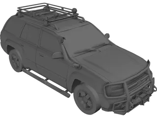 Chevrolet Blazer [Tuned] 3D Model