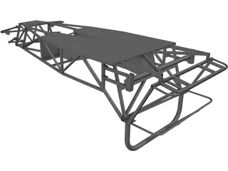 Frame Lotus Seven 3D Model