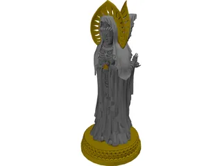 Venus Buddha 3D Model
