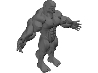 Hulk 3D Model