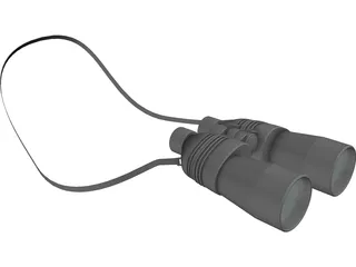 Binoculars 3D Model